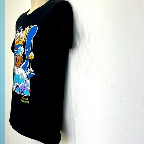 The Simpsons - Island Of Dr Hibbert Tree House Of Horror Graphic T Shirt Large - Picture 5 of 8